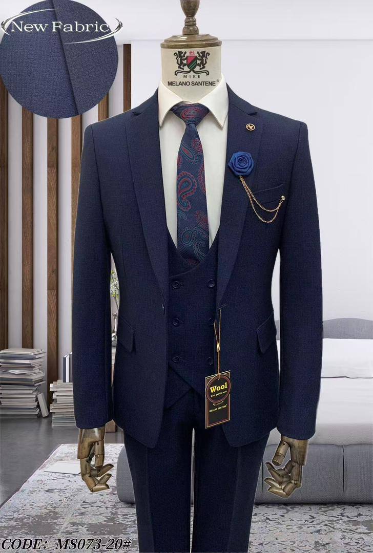 Navy 3-piece MELANO-SANTENE suit